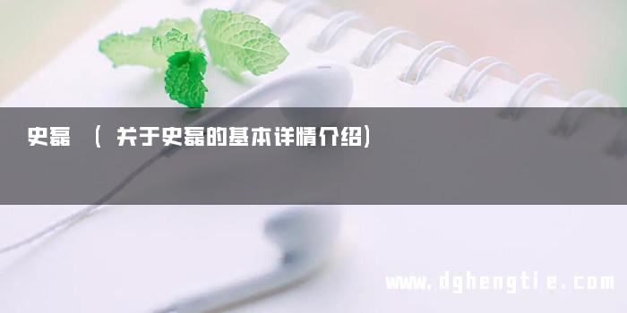史磊 (关于史磊的基本详情介绍)